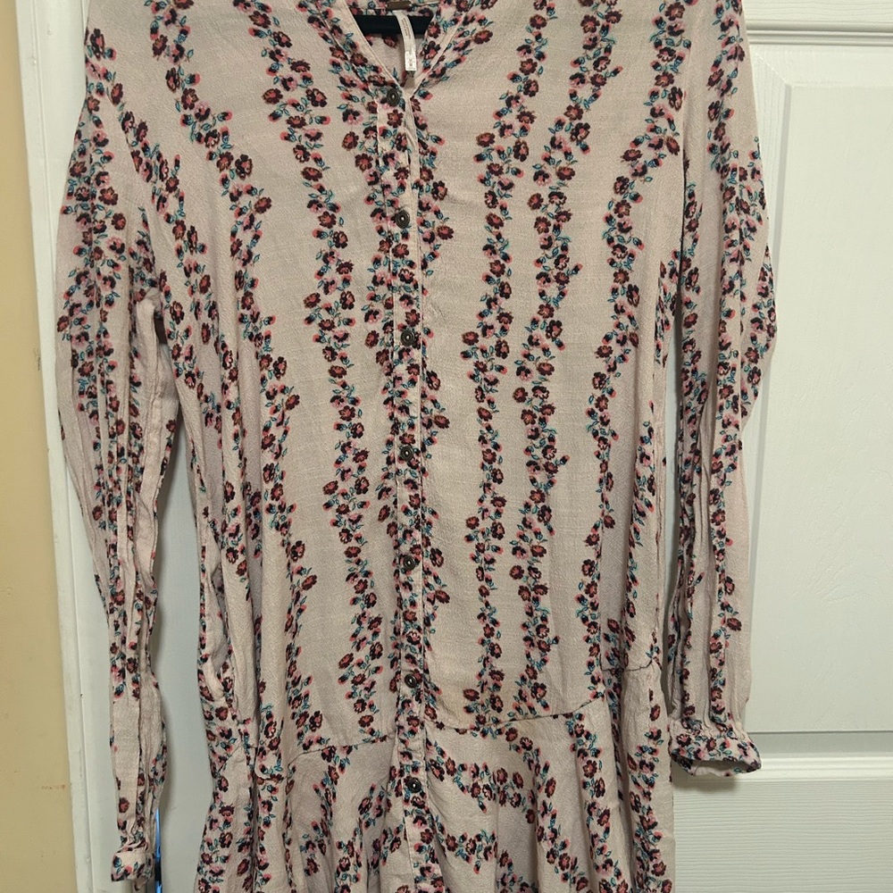 Free People light pink floral dress